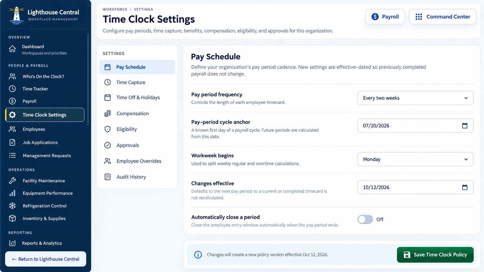 Fit your workflow example