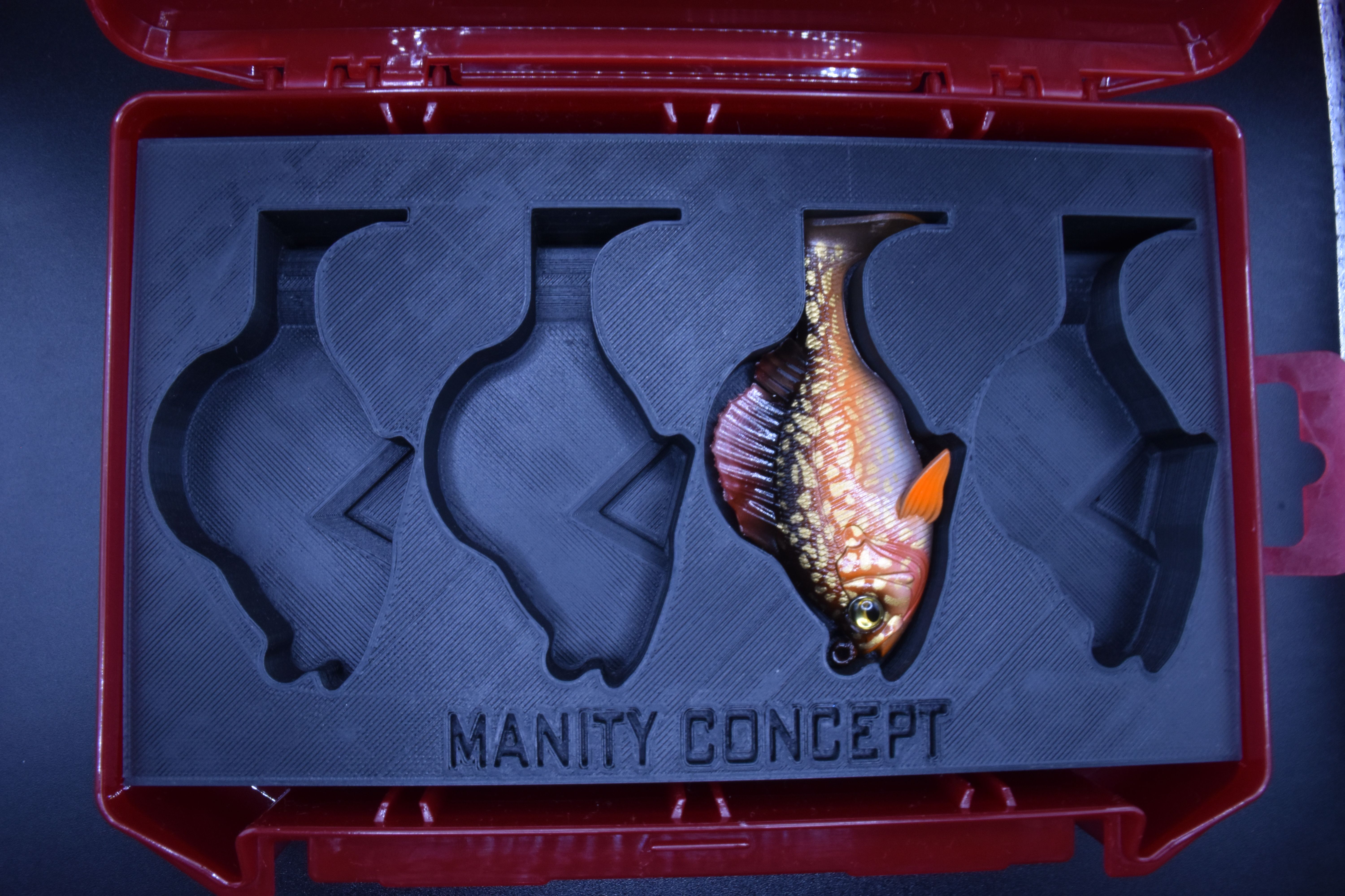 Support de rangement imprimé en 3D pour leurre Megabass Sleeper Gill - MANITY CONCEPT