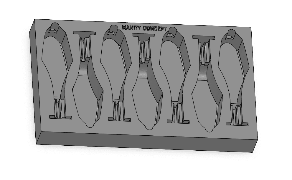 Support de rangement imprimé en 3D pour leurre Megabass Dark Sleeper - MANITY CONCEPT