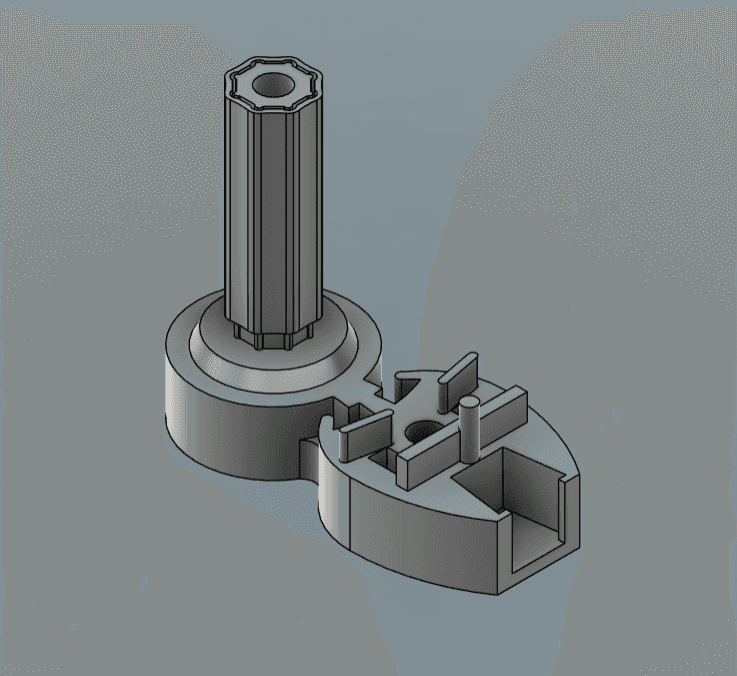 Charnière de paroi de douche imprimée en 3D - MANITY CONCEPT