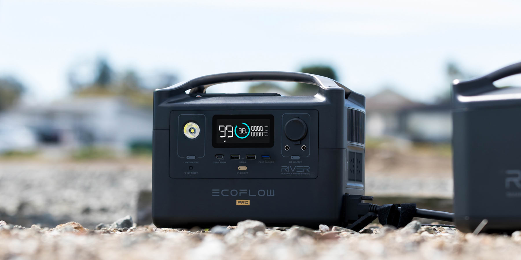 EcoFlow RIVER Pro 720Wh Portable Power Station With X-Stream Fast Charge