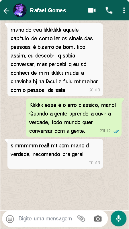 Conversa WhatsApp