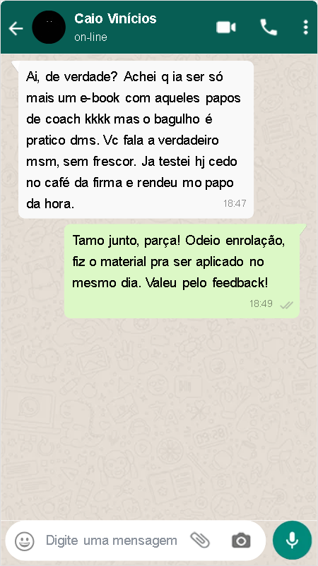 Conversa WhatsApp