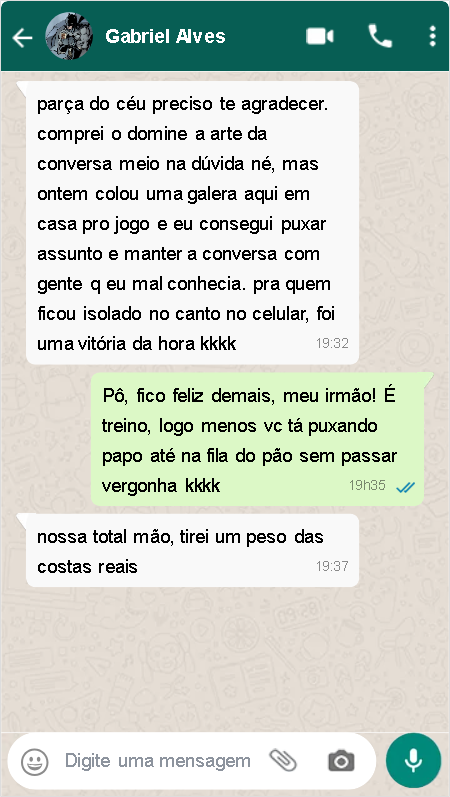 Conversa WhatsApp