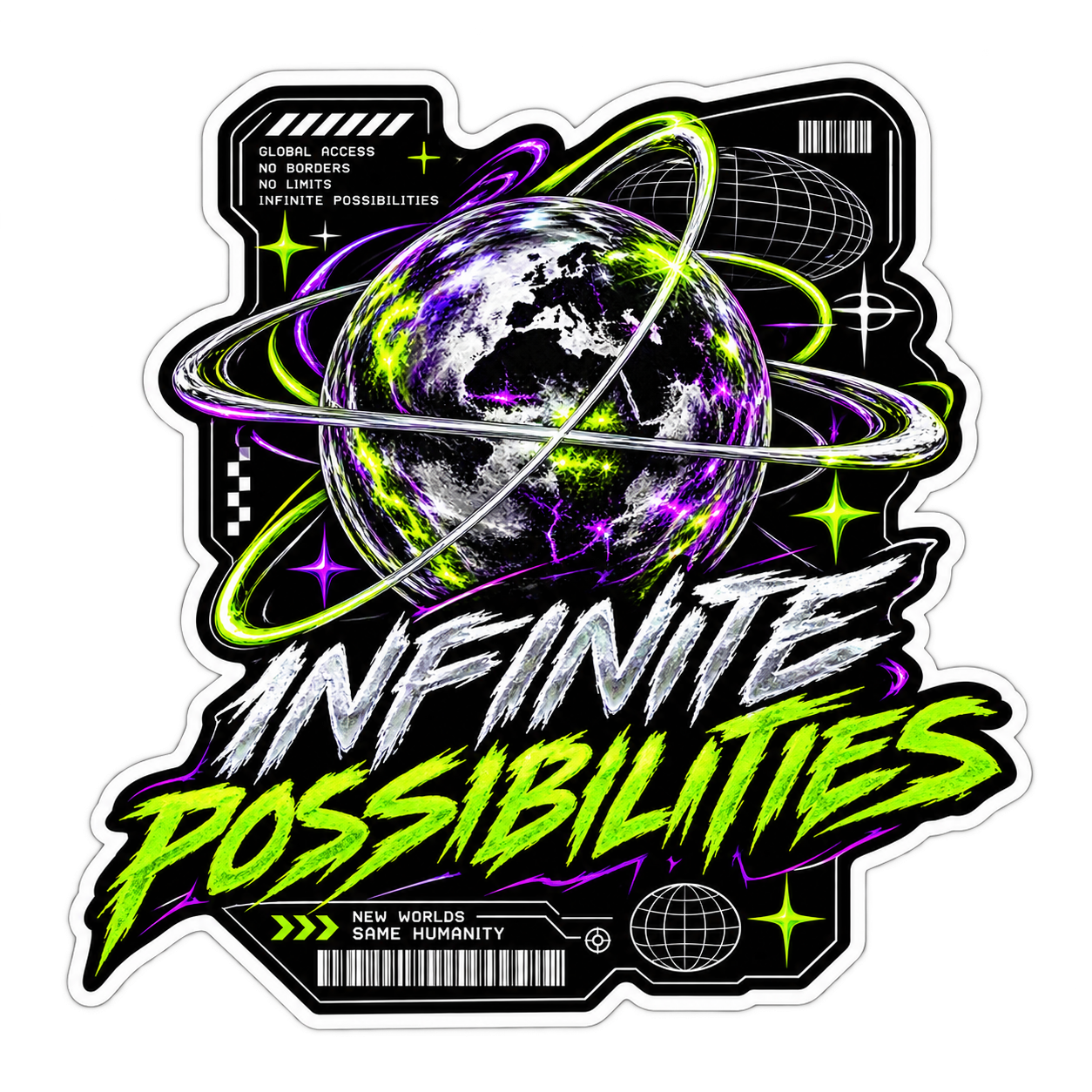 Rickroll Node sticker art