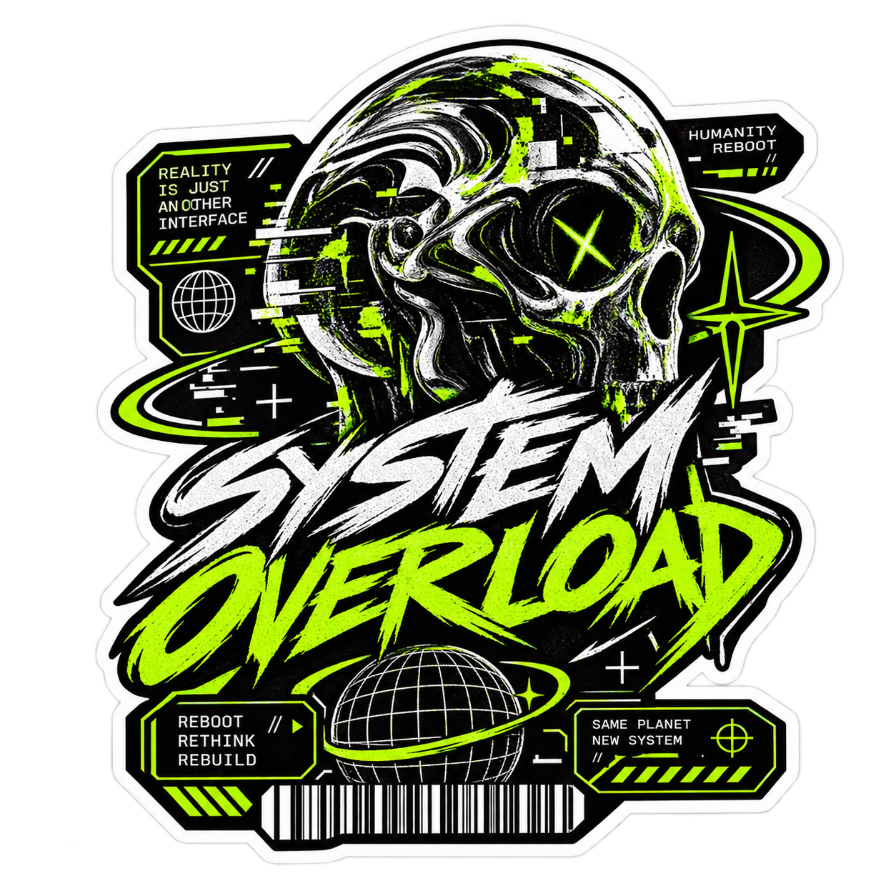 vCard Beacon sticker art