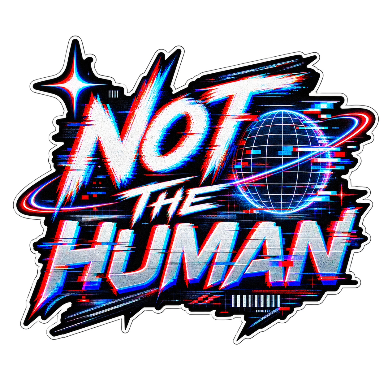 WiFi Ghost sticker art