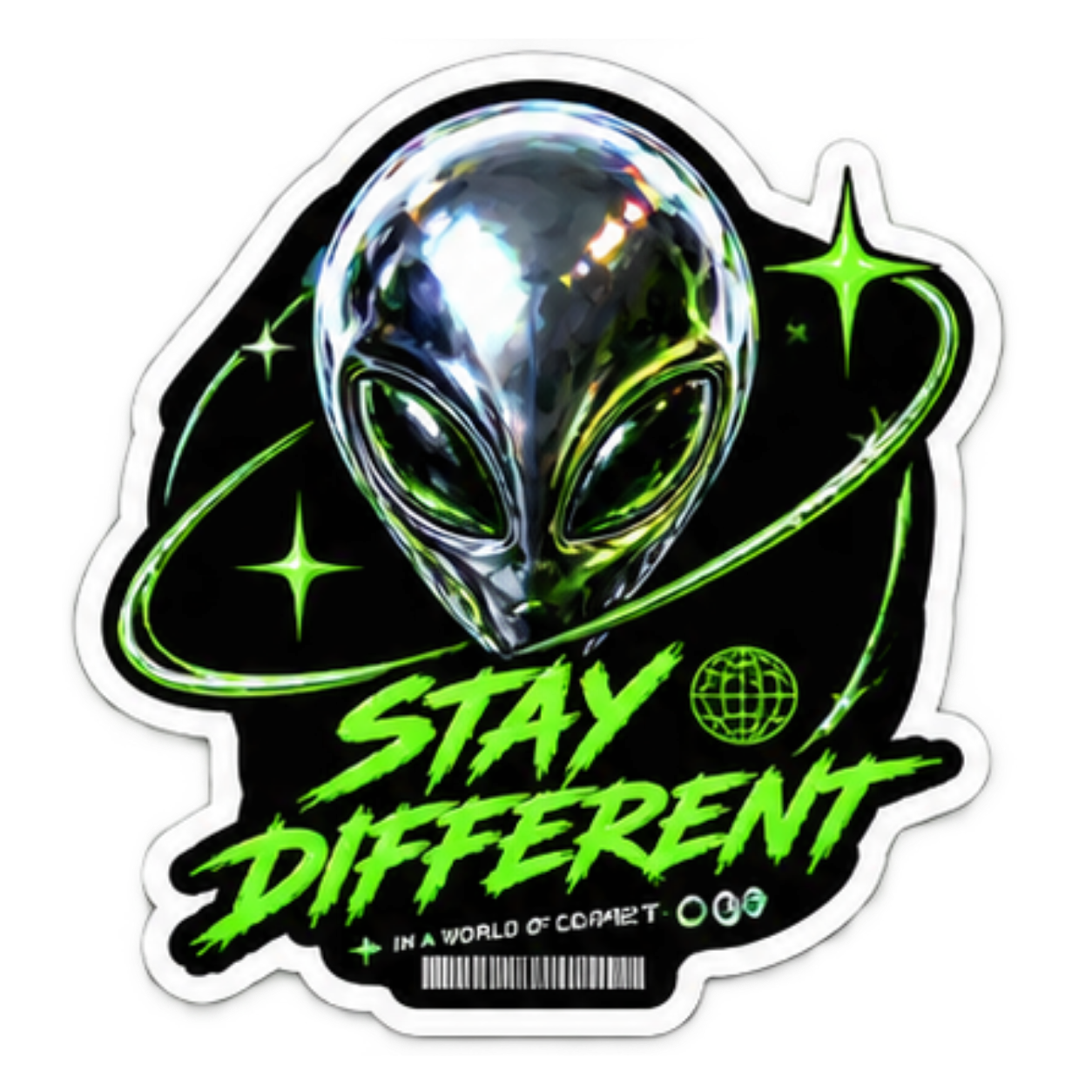 Polyglot Node sticker art