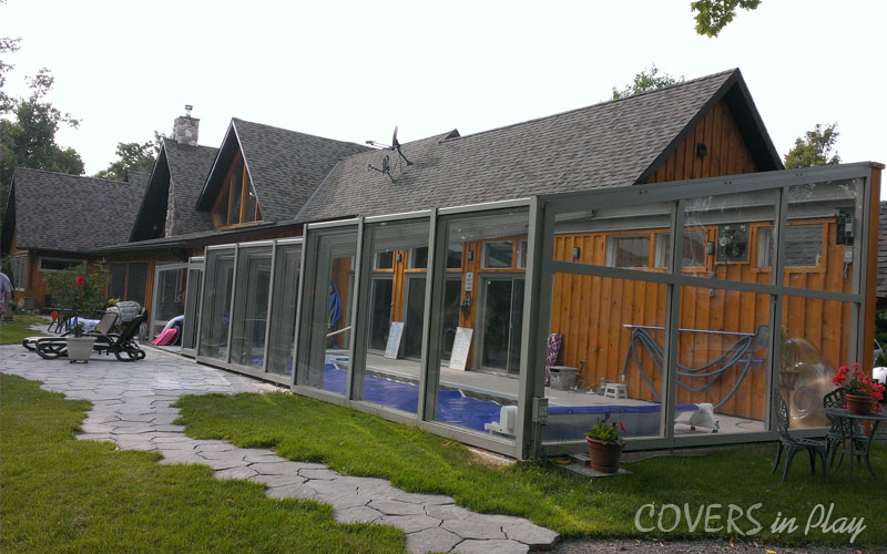 Create Your Own Backyard Oasis with a Covered Pool