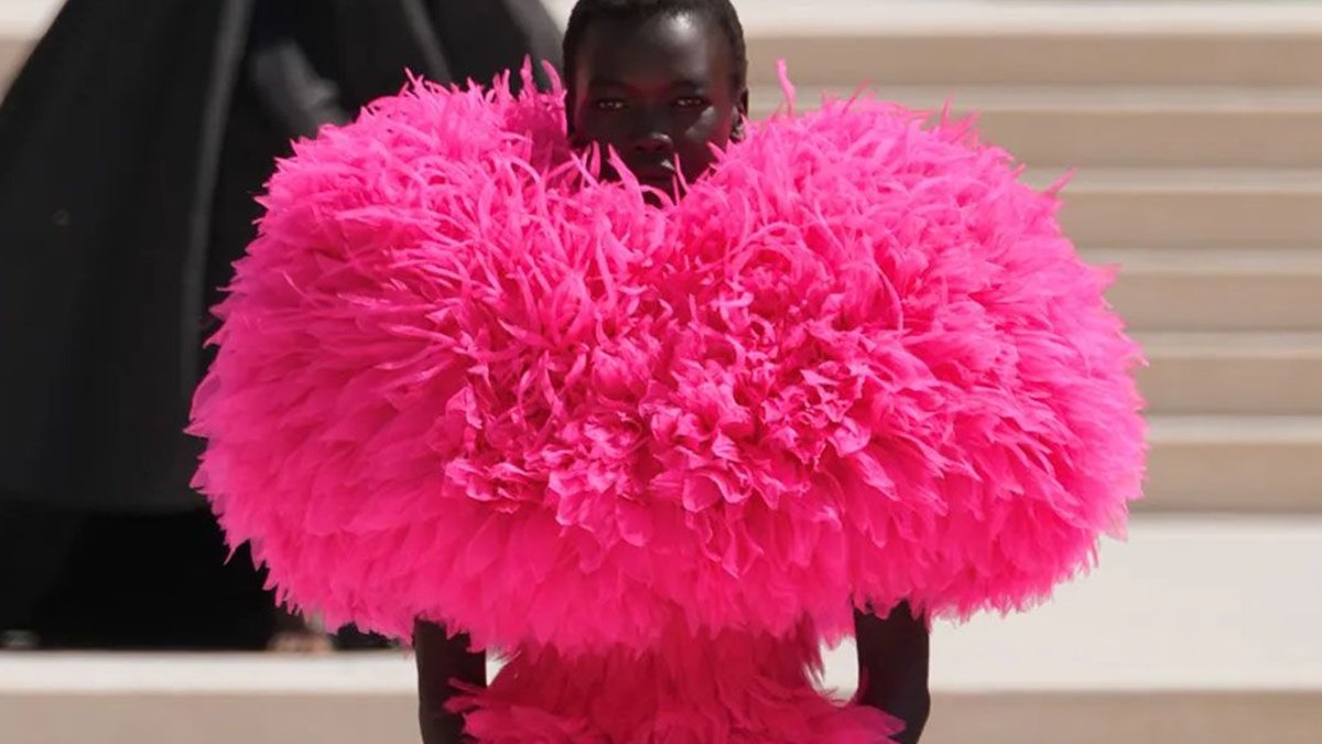 Piccioli stuns in Balenciaga couture debut
