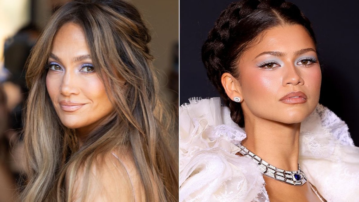 Jennifer Lopez and Zendaya’s Icy Blue Eyeshadow Trend (2026 Guide)