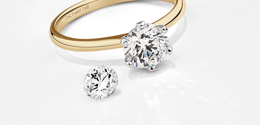 Platinum 950 Engagement Rings with Lab Grown Diamonds