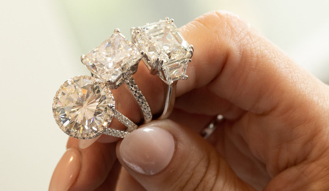 The Best Settings for Large Diamond Rings