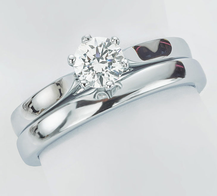 How to match your lab diamond engagement ring to your wedding band?