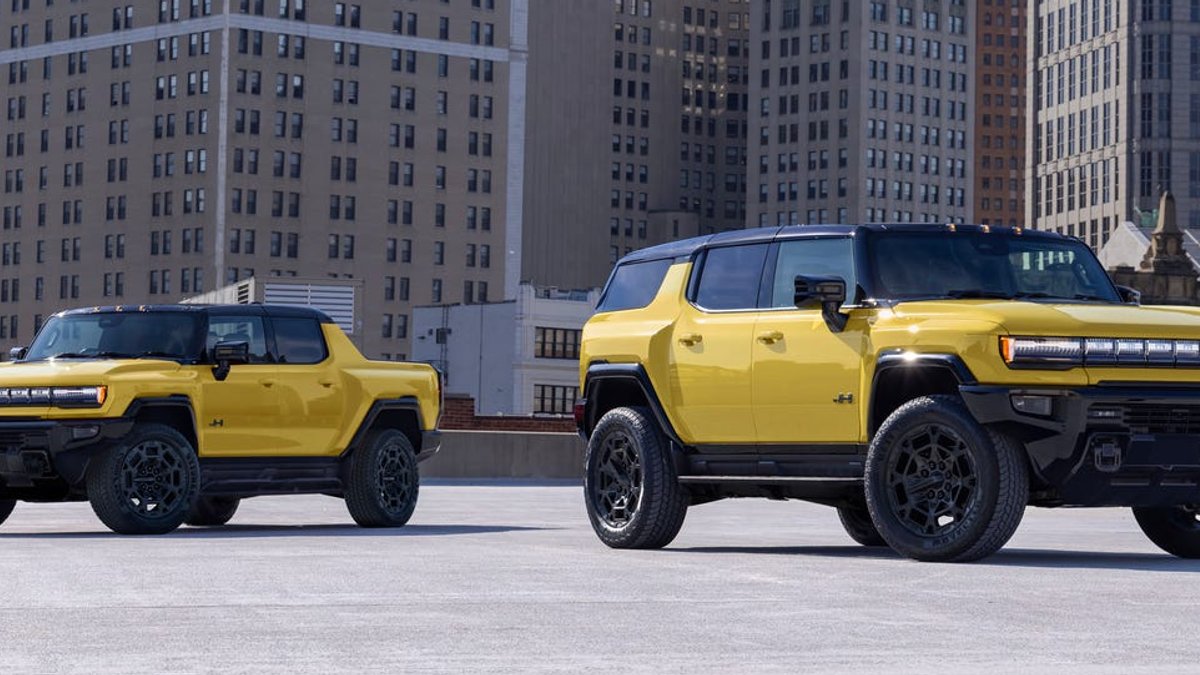 GMC revives classic Hummer yellow for new EV - hummer ev