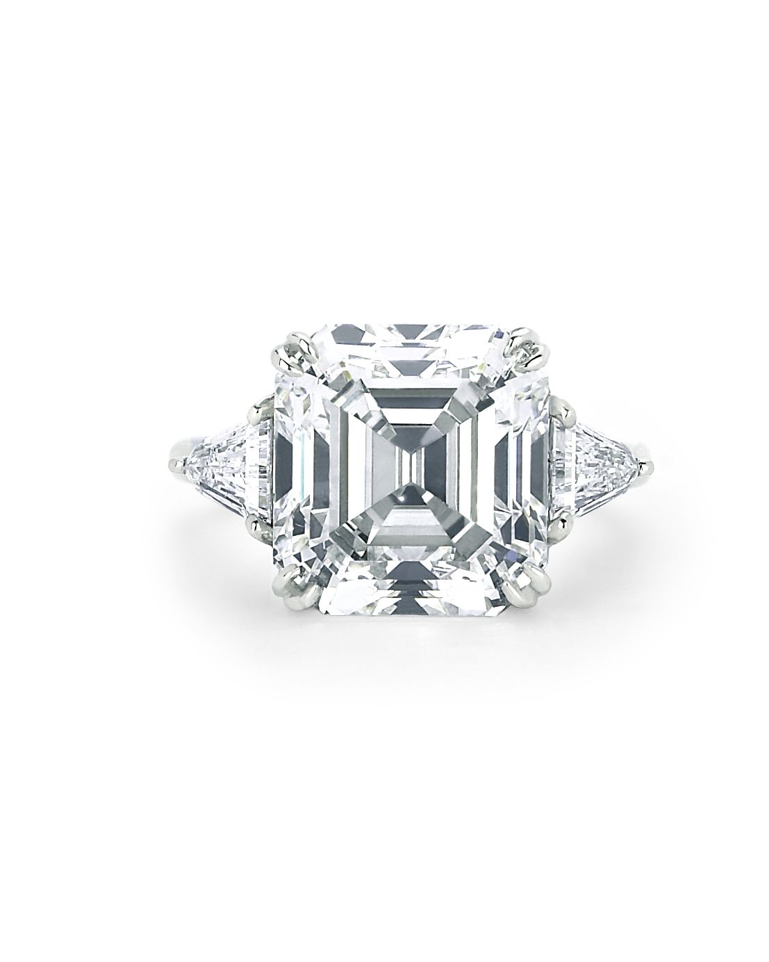 Engagement Ring Settings for Asscher Cut Diamonds
