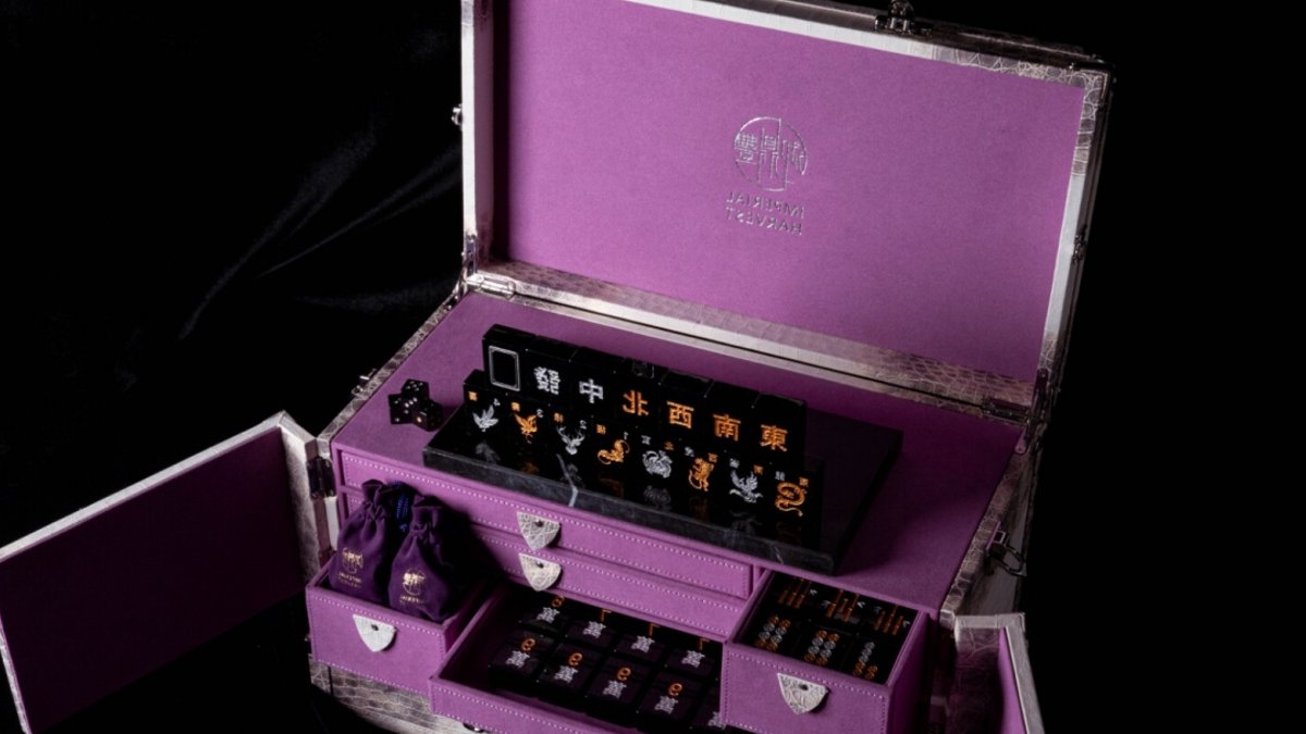 Imperial Harvest debuts $1.888m mahjong set for charity - mahjong set