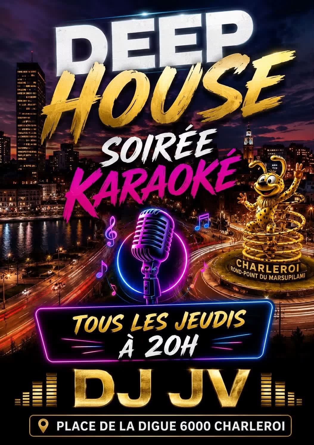 Karaoké happy hours au Deep House
