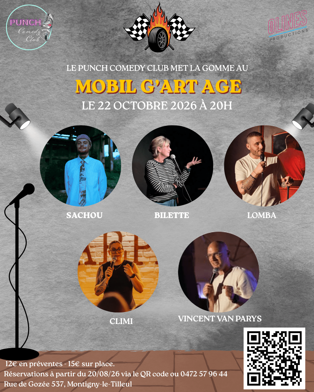 Punch Comedy Club - Montigny-le-Tilleul