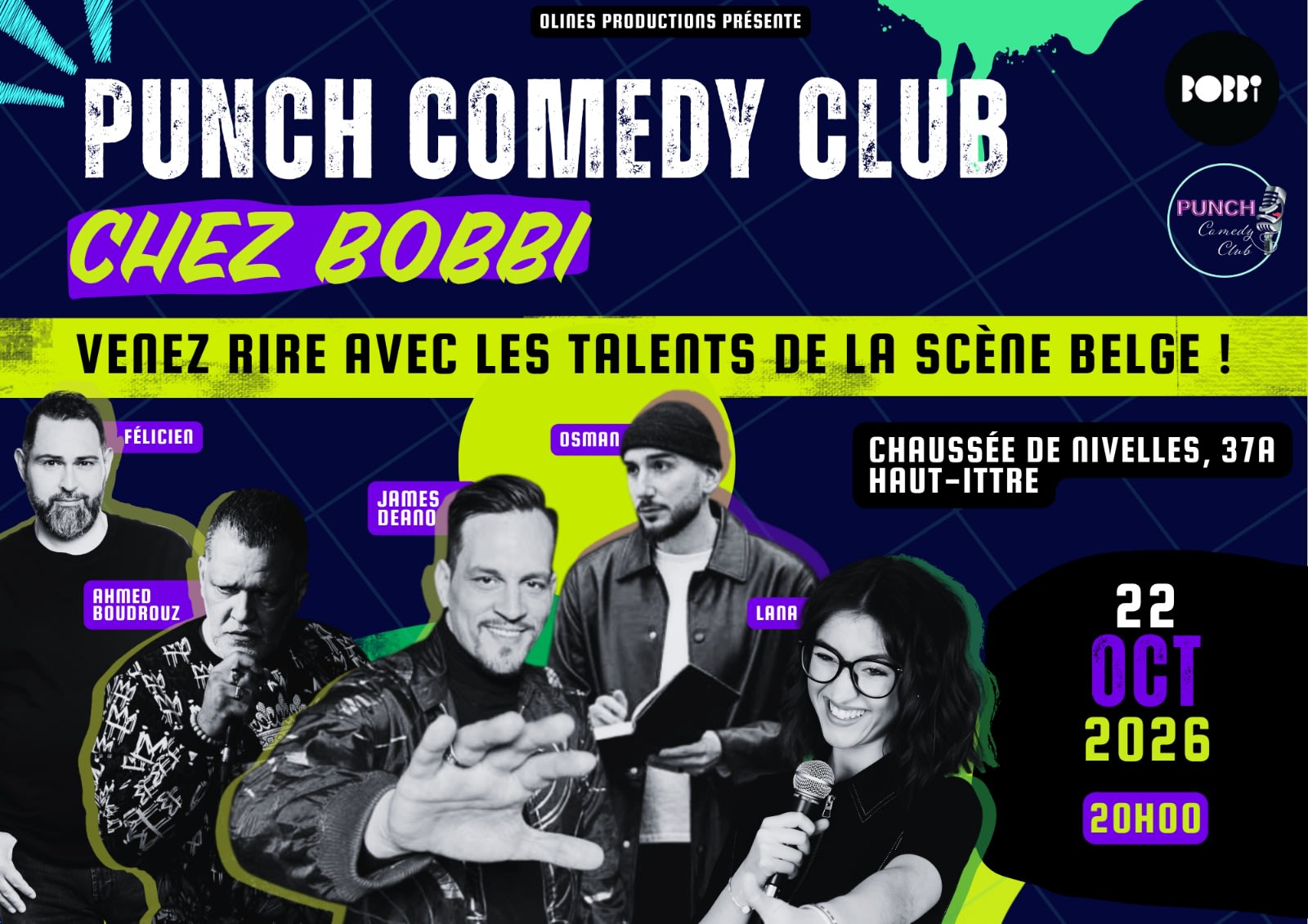 Punch Comedy Club - Ittre
