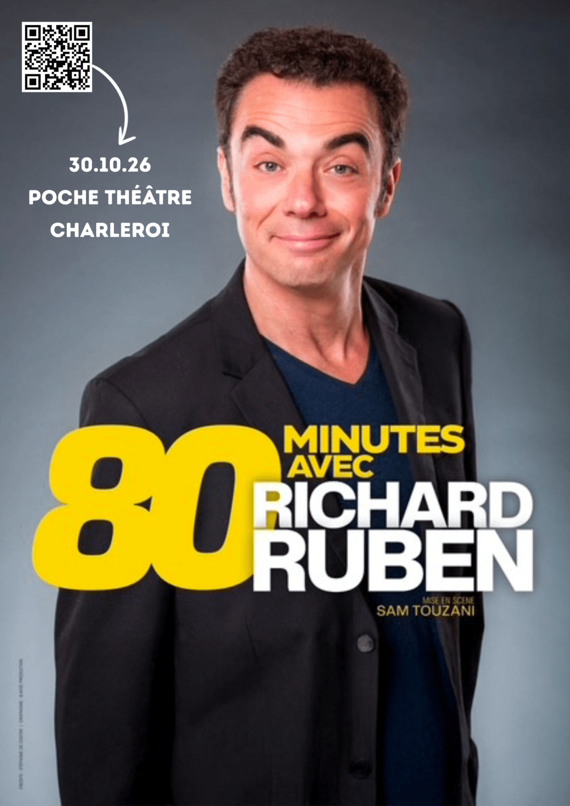 Richard Ruben - 80 minutes avec Ruben - Poche Théâtre Charleroi