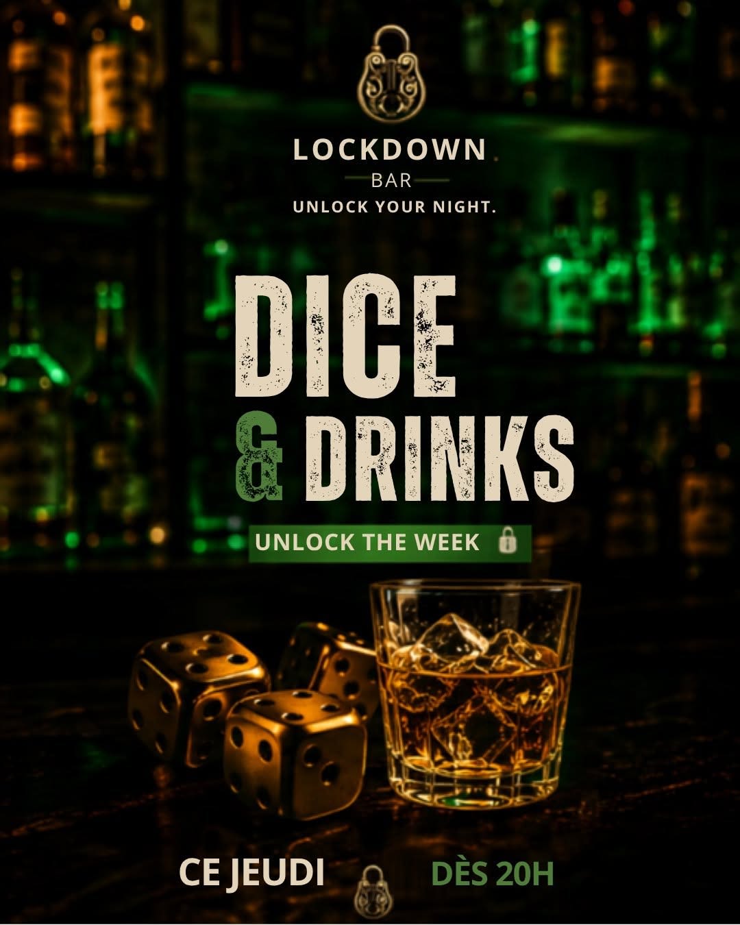 DICE AND DRINKS
