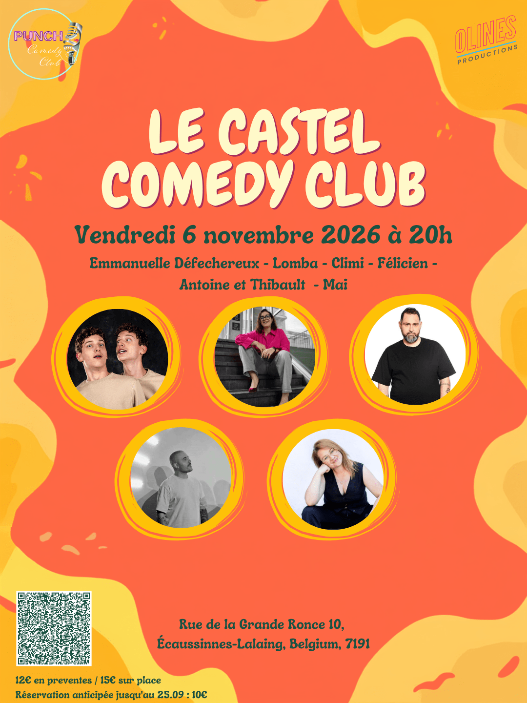 Punch Comedy Club - Le Castel and Co / Ecaussinnes