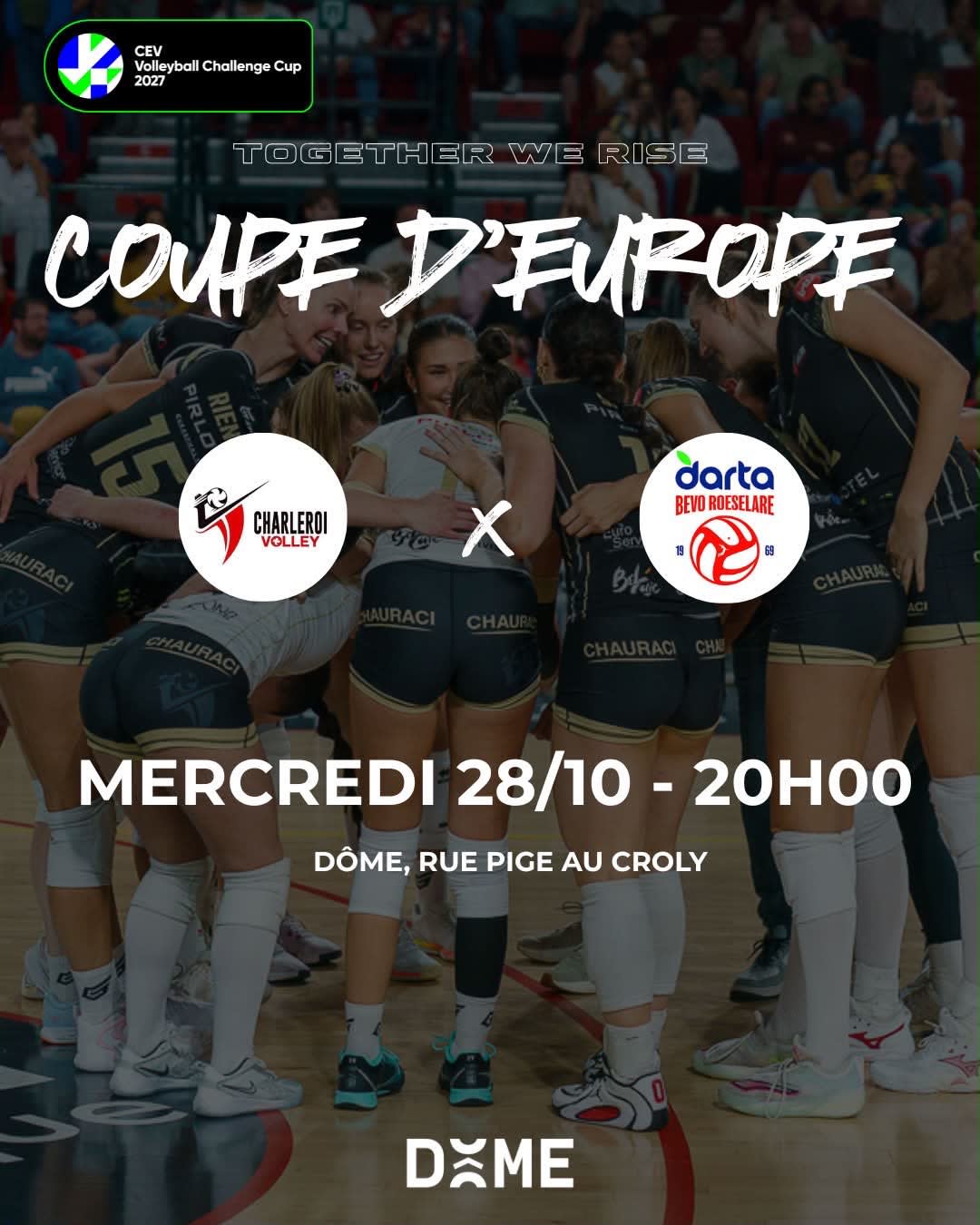 Charleroi Volley VS Bevo Roeselare