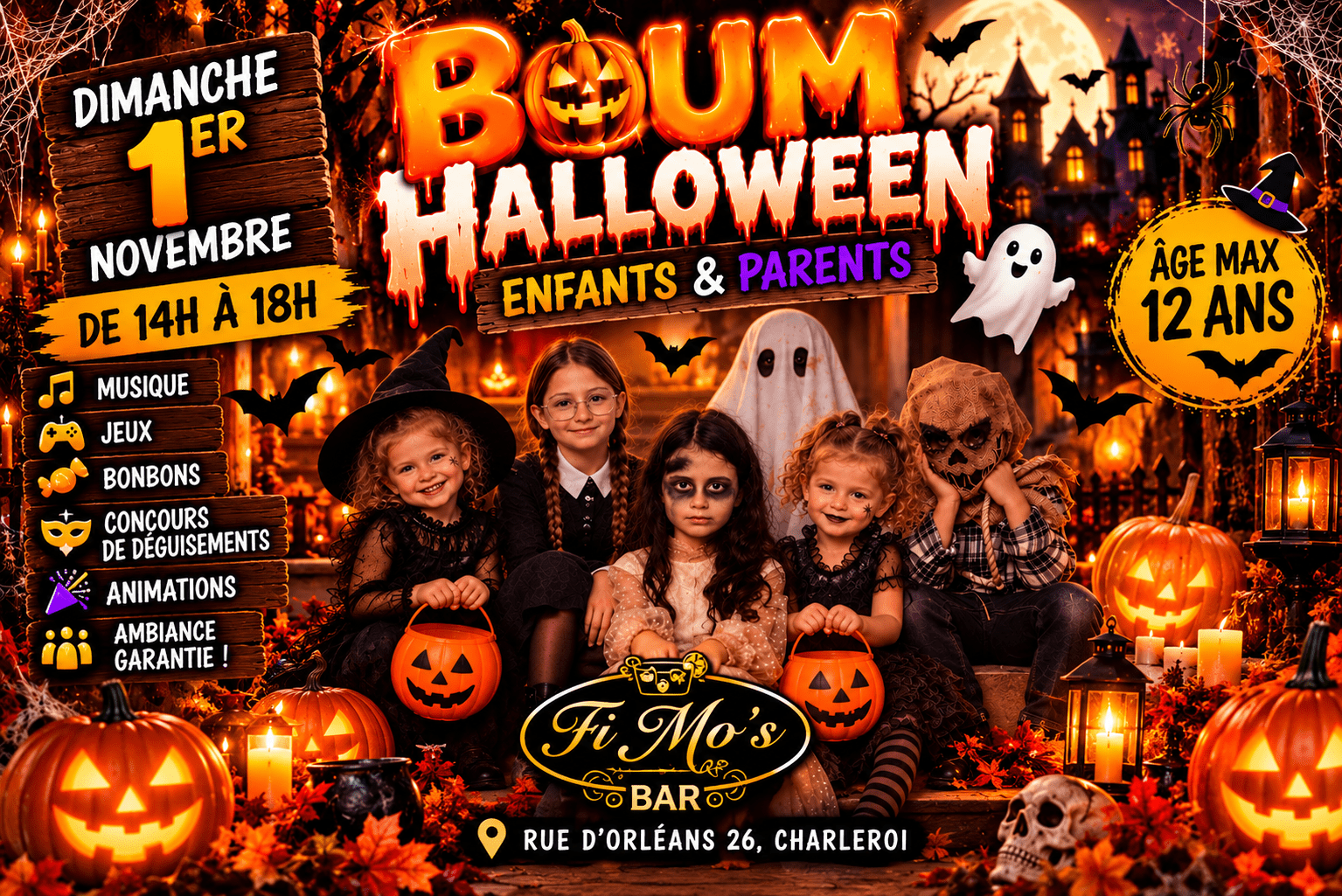 Boouuum'halloween enfants