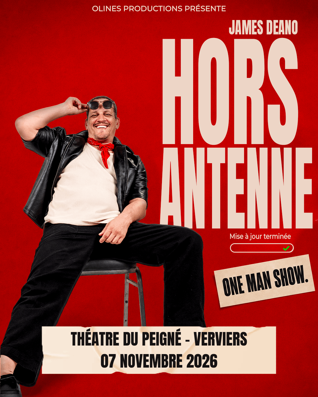 James Deano - Hors Antenne. MAJ terminée / Verviers