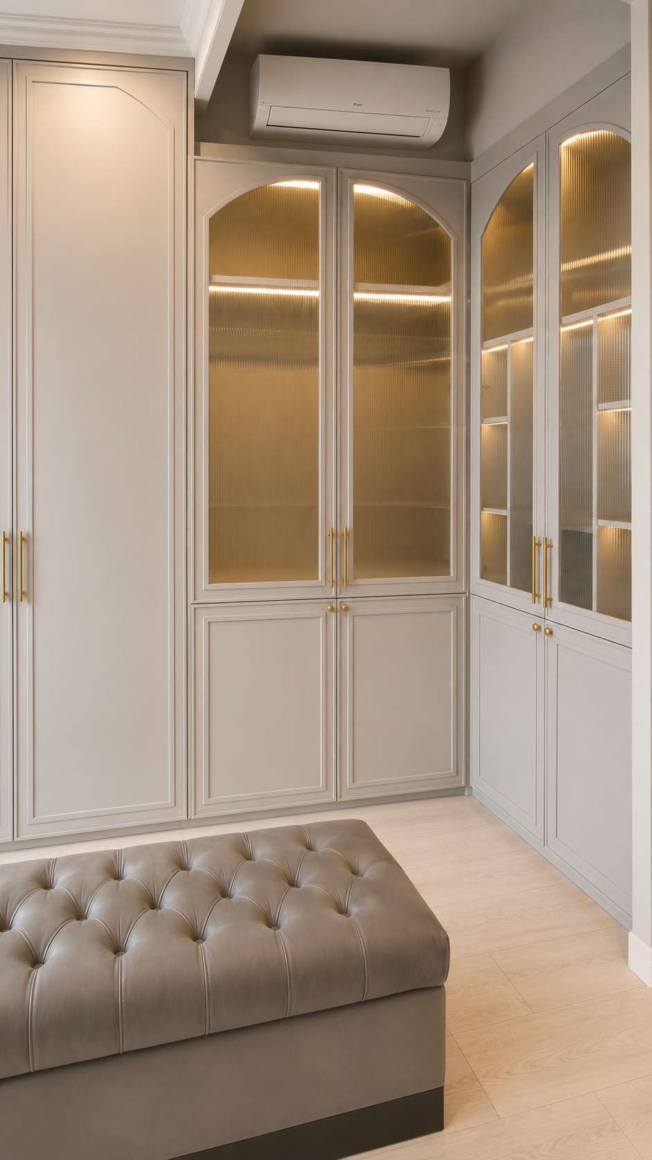 Walk-In Closet setelah selesai dikerjakan