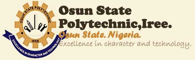OSPOLY ND Admission List Out 2025/2026