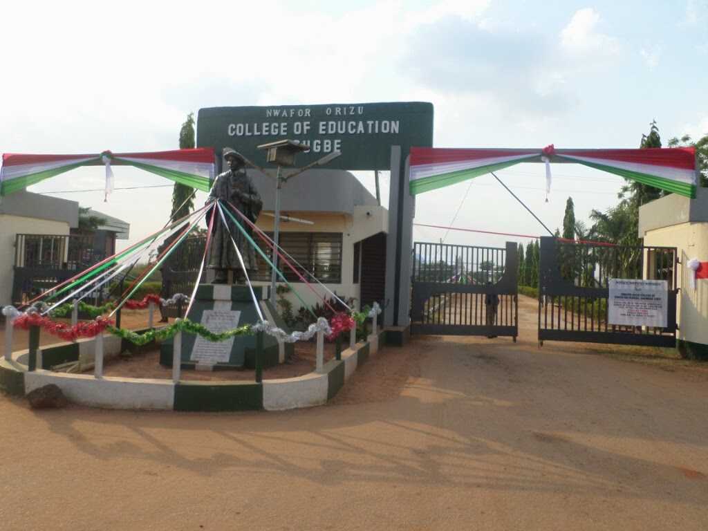 Nwafor Orizu College Of Education Post-UTME Form (NCE/Degree) Out – 2024/2025