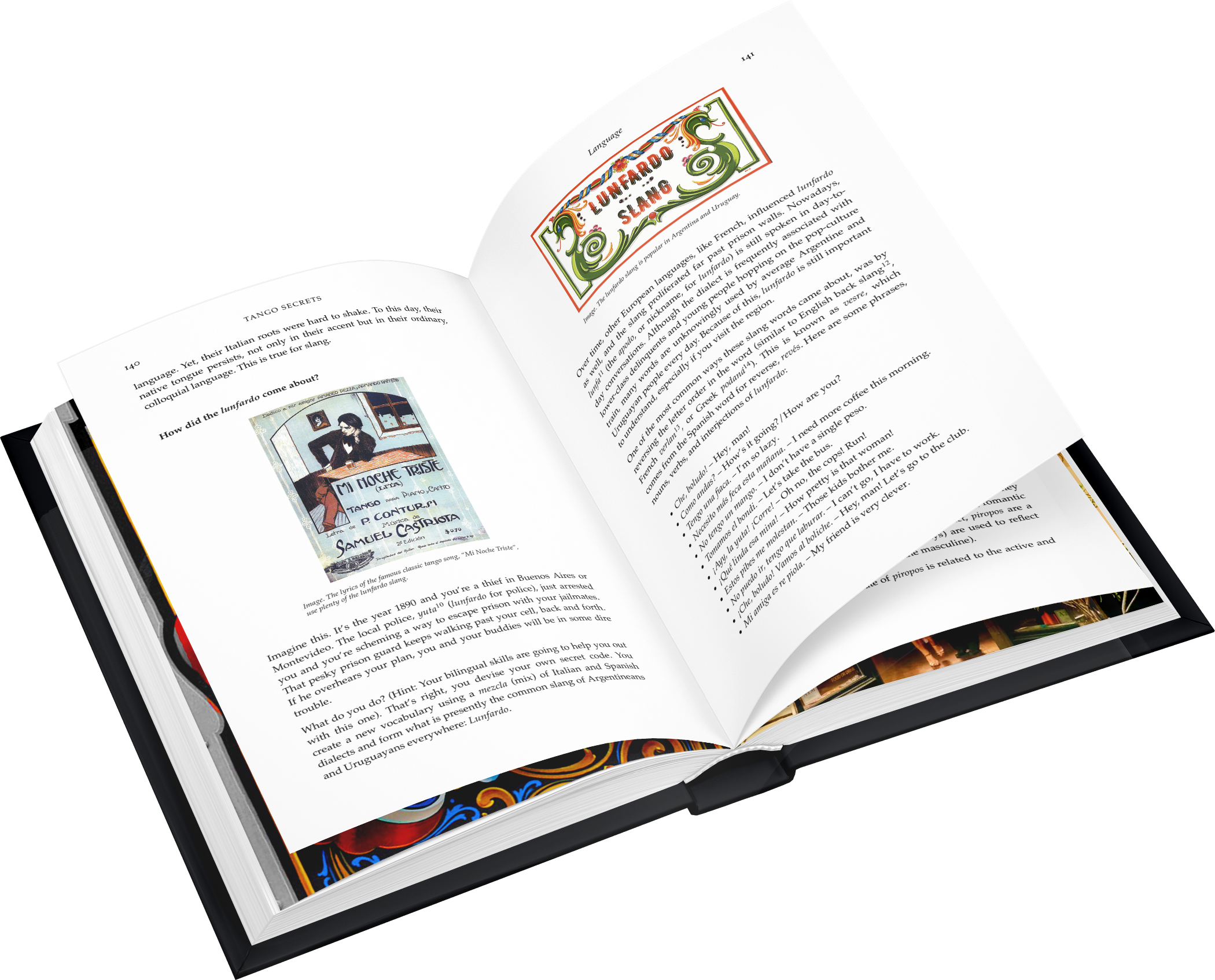 Tango Secrets Book Open