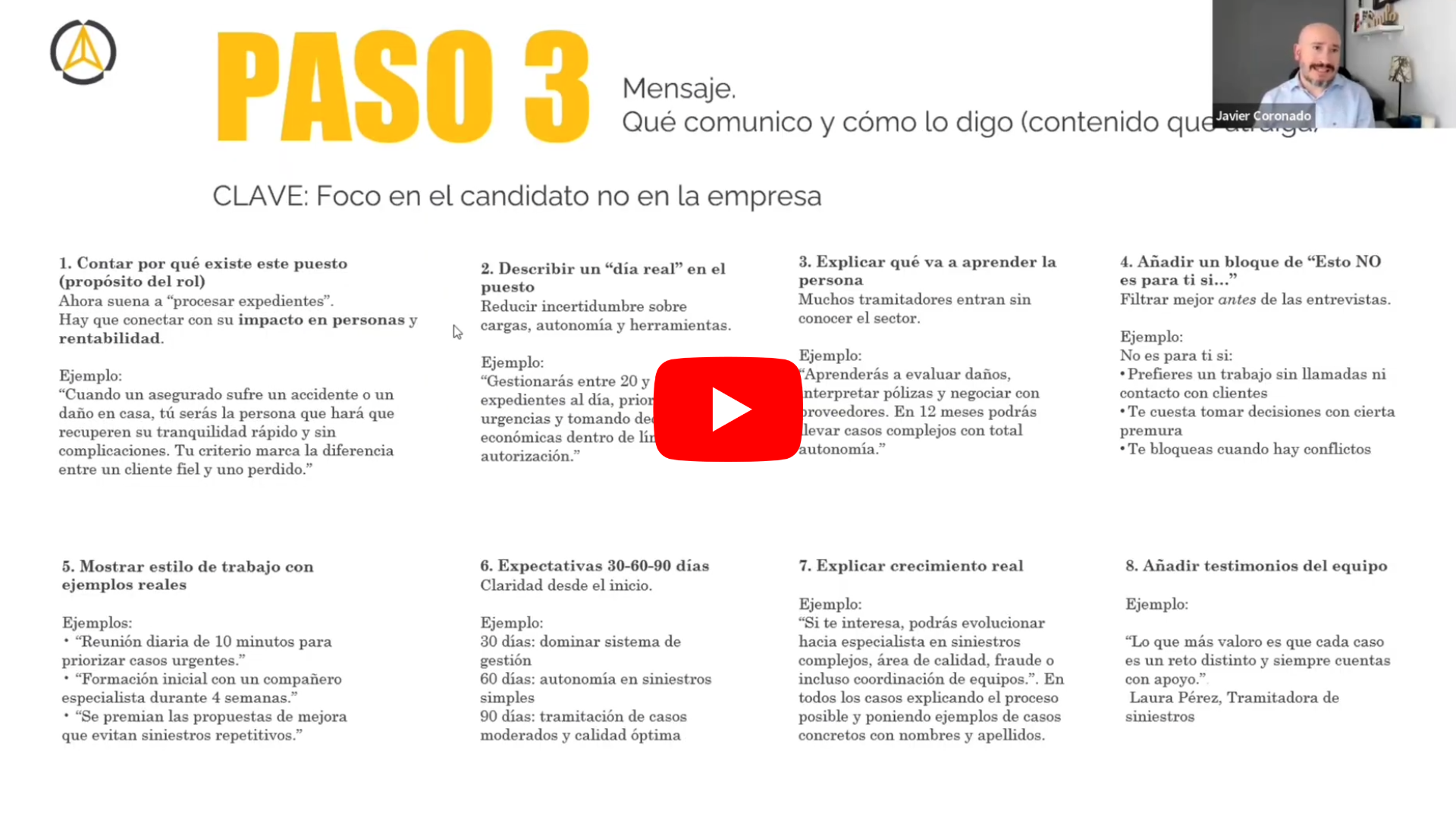 Fragmento del webinar