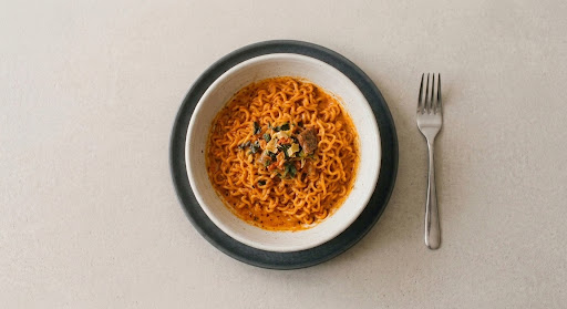 Cheese Korean Geki Noodle