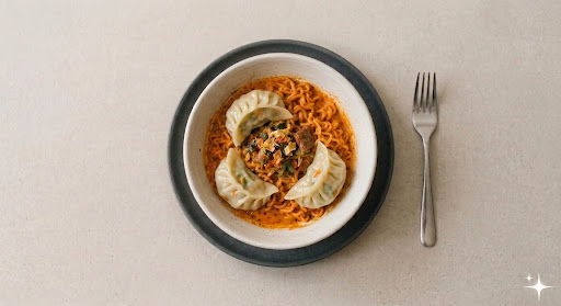 Korean Momo Geki Noodle
