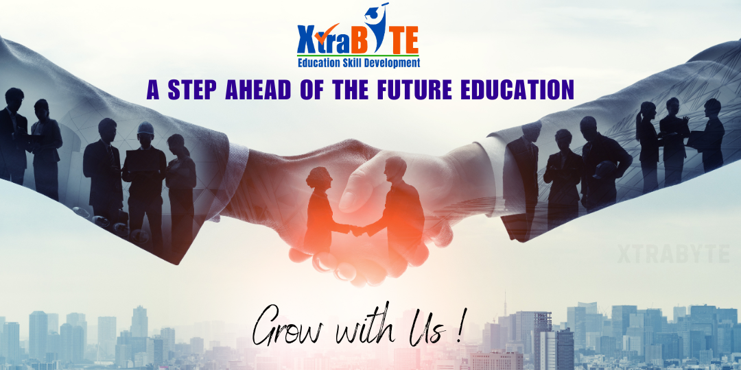 Grow With Us banner encouraging training institute partnerships