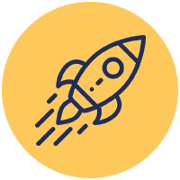 Fast launch icon for quick setup of training centers