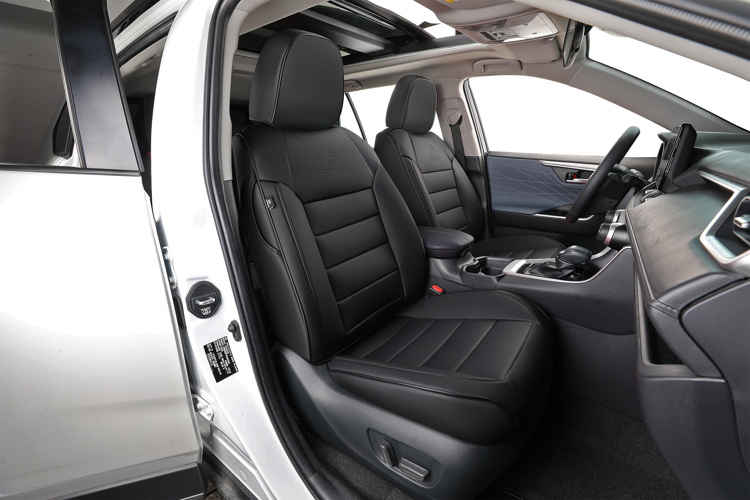 STAR5 premium seat cover material and comfort