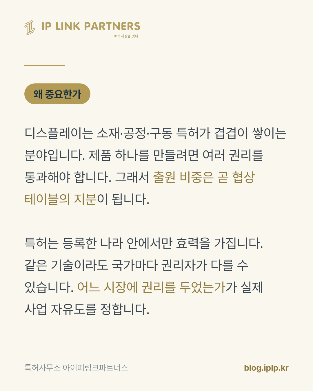 특허 지도는 이미 다시 그려지고 있습니다.