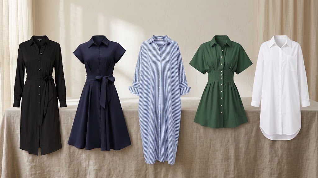 Ni capricho ni gasto: 7 vestidos camiseros que rinden