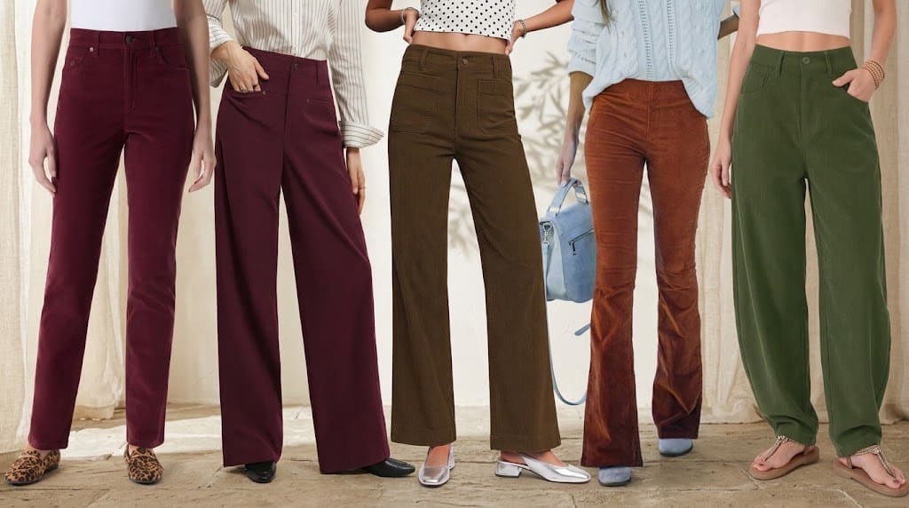 Mi criba de pantalones de pana: 5 que superan el probador