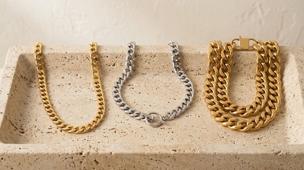 Ni capricho ni gasto: 7 collares de cadena gruesa