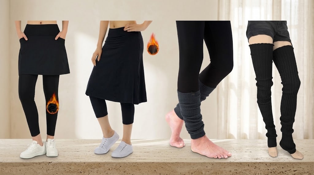 Adiós al frío en las piernas con falda en invierno: 8 leggings y calentadores