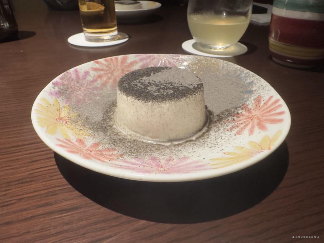 The dessert of the kaiseki dinner at KAI Kaga