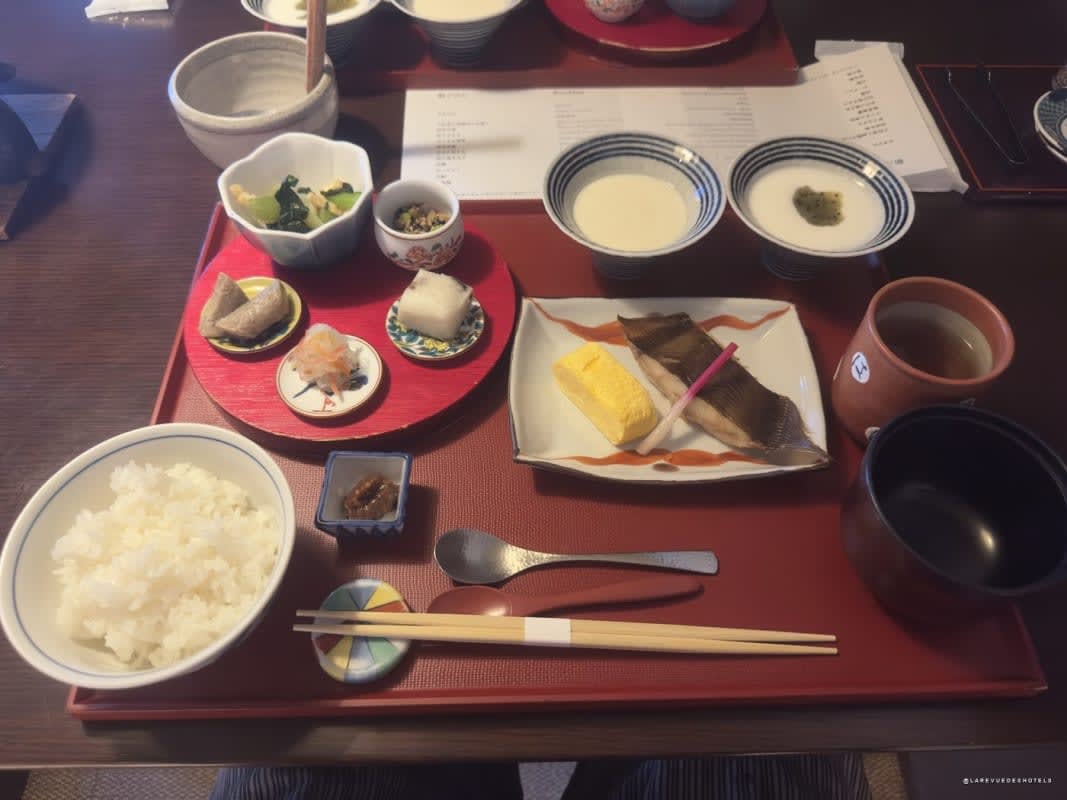 Breakfast served at KAI Kaga