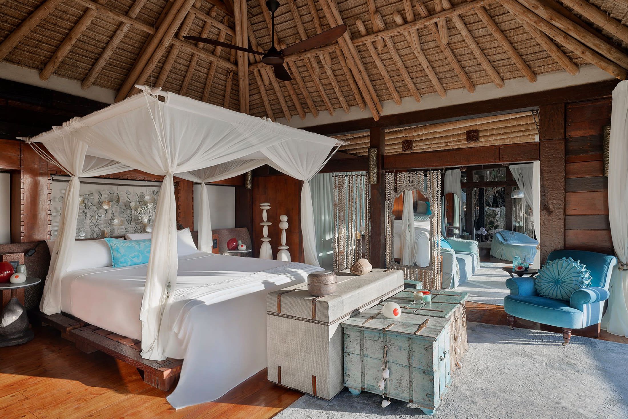 The interior of Villa North, the largest on North Island. (Credit North Island)