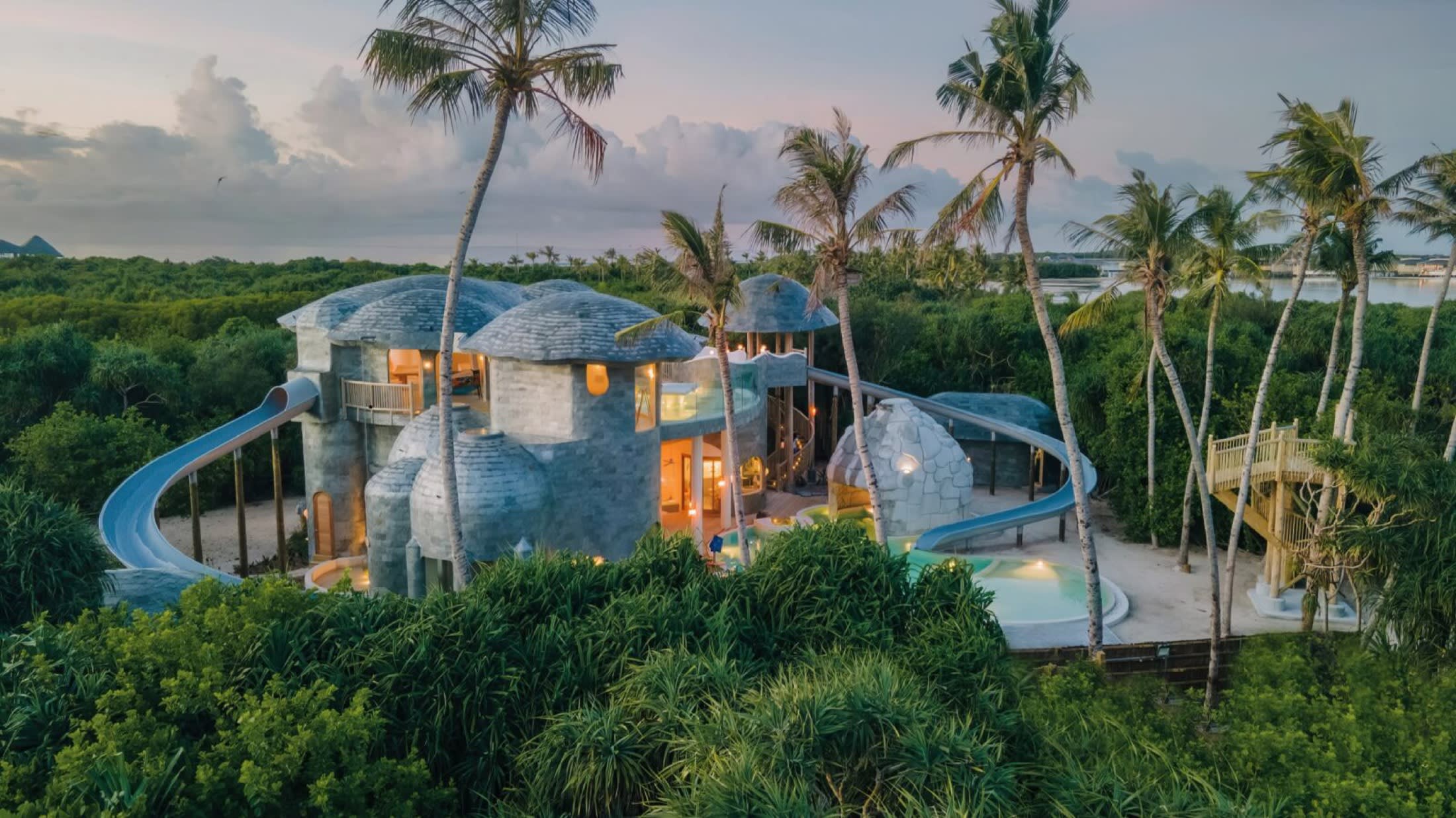 An overwater villa at Soneva Jani, Maldives. (Credit Soneva)