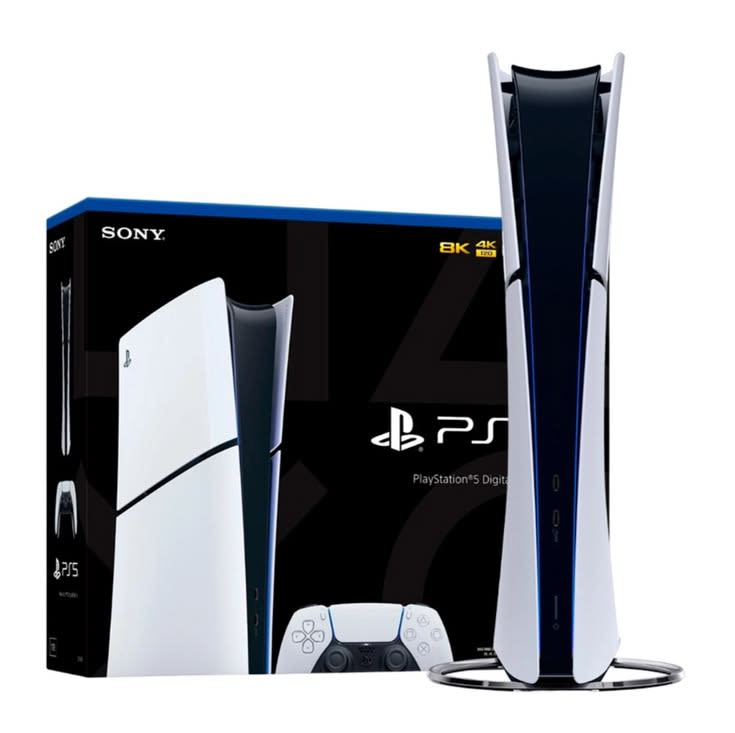 PlayStation 5 Slim (Digital Edition) Back